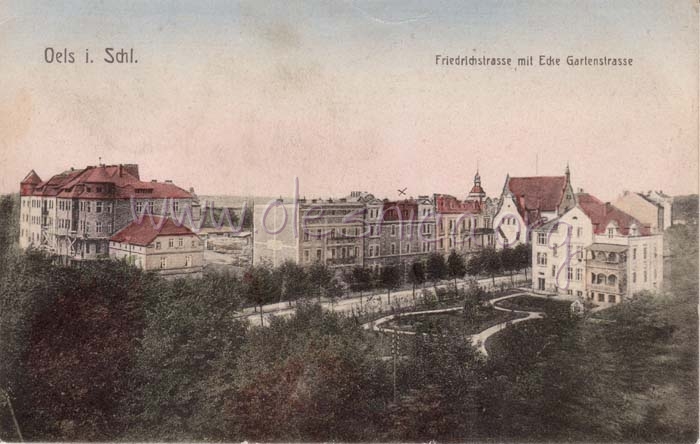 Ulica Fryderyka 1910