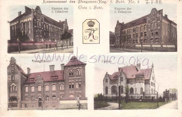 Koszary dragonow 1906