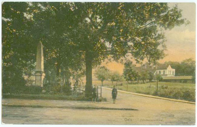 Friedensdenkmal - pomnik przeniesiony w inne miejsce